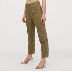 H&M Ankle Length Carpenter Pants